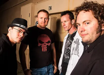 full band photography